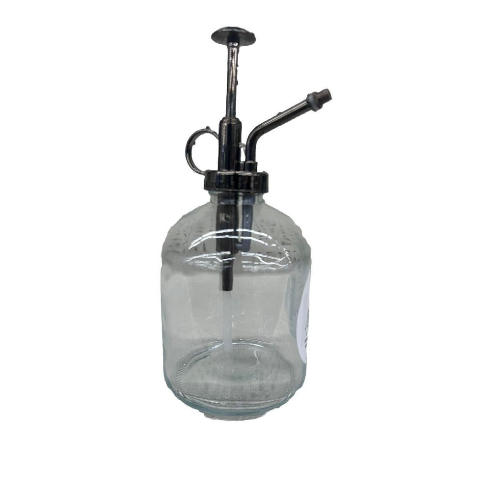 Better Homes & Garden  Plant Mister Clear Glass Spray Bottle Spritzer 7.7" New